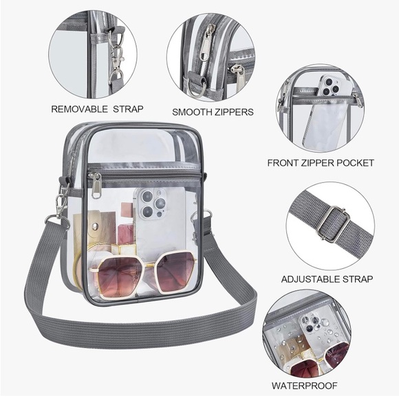 Transparent Messenger Bag - Picture 5 of 6